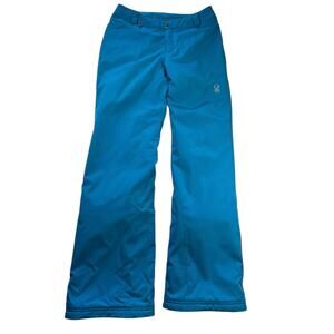 EUC Spyder Women’s Snow Pants – Blue – Size 8 ApresSki Gorpcore SkiChic